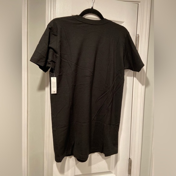 NWT The Godfather Size M Black Cotton Crew Neck Tee Shirt Red Graphic Print Film - Picture 3 of 7